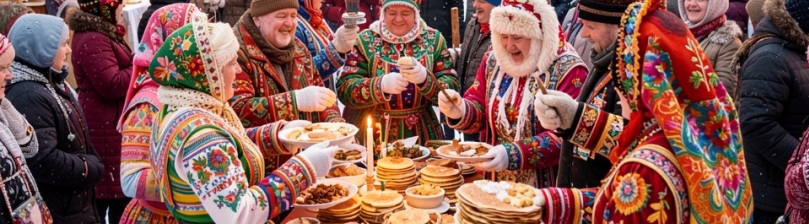 Праздник «Встречаем Масленицу вместе» в парке «Заречный»