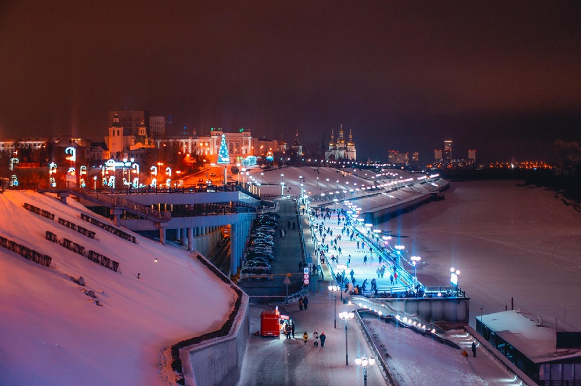 Набережная реки Туры