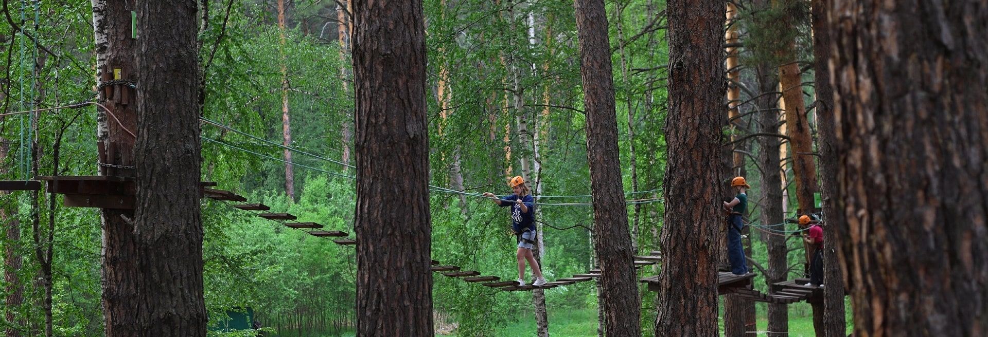 Верёвочный парк в «КУЛИГА КЛУБЕ»