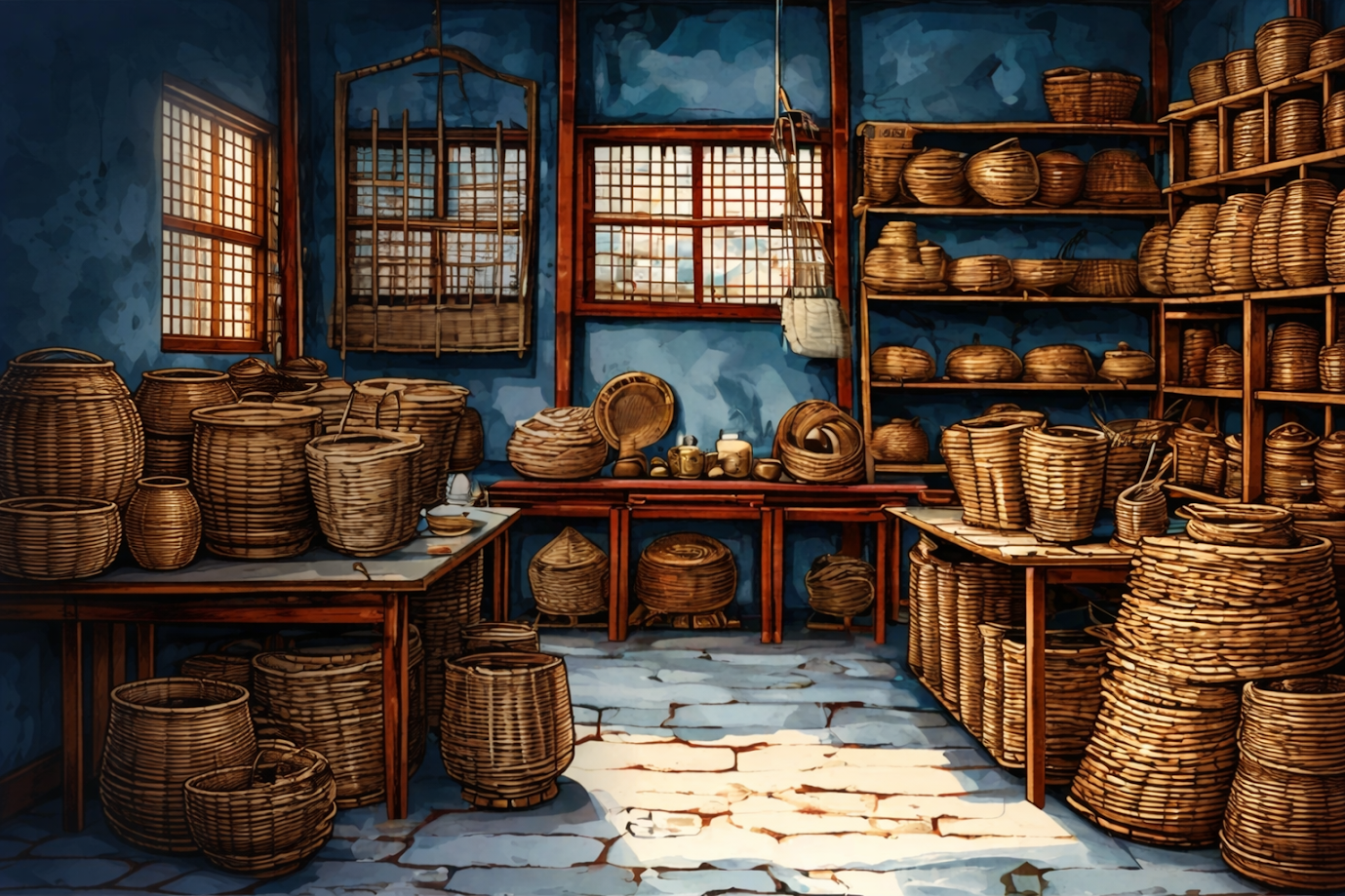 Мастер-класс по плетению из Тюменского ротанга