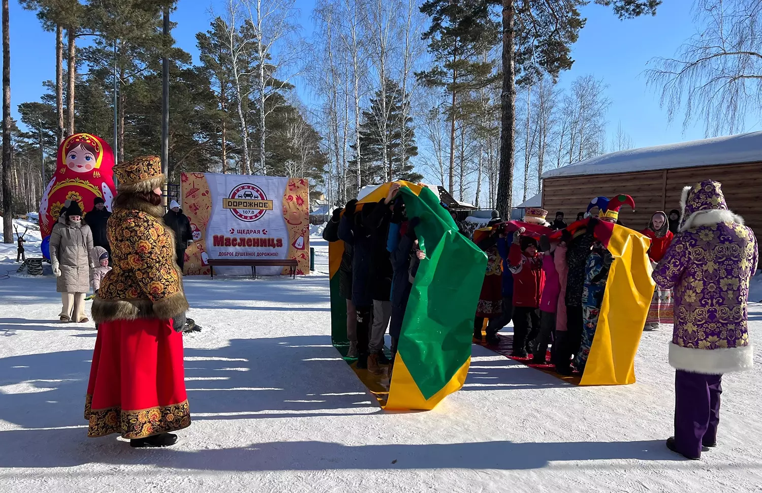 Народное гулянье на базе отдыха «Сосновый бор»