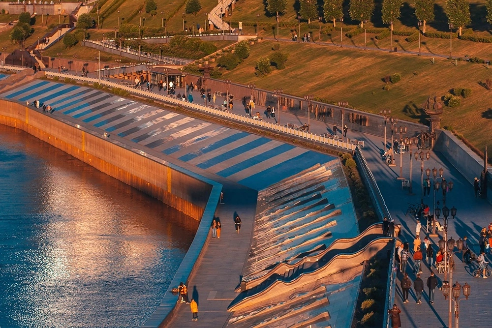 Набережная реки Туры