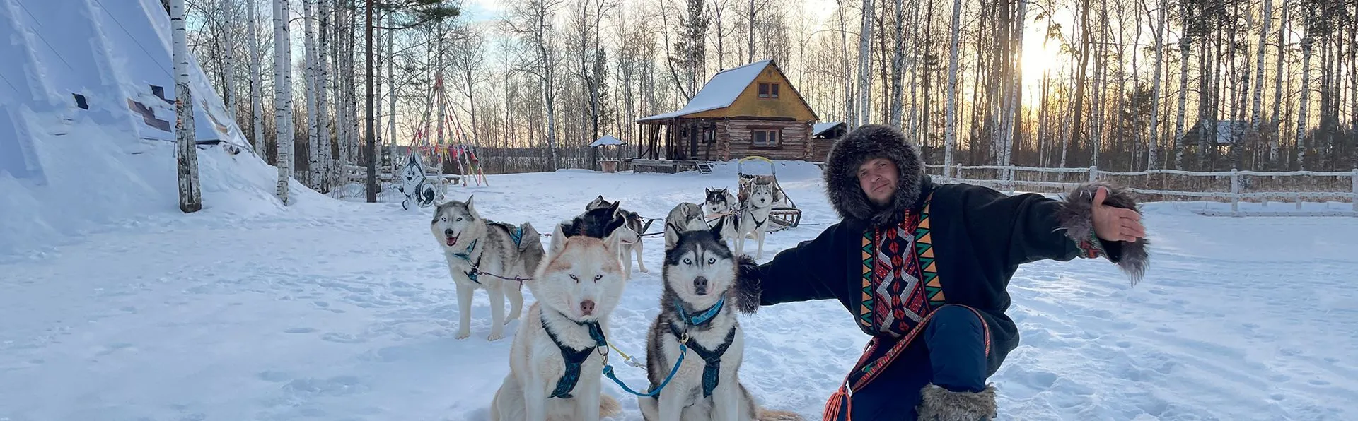 Международный день ездовых собак в экоцентре «Стихия Сибири»