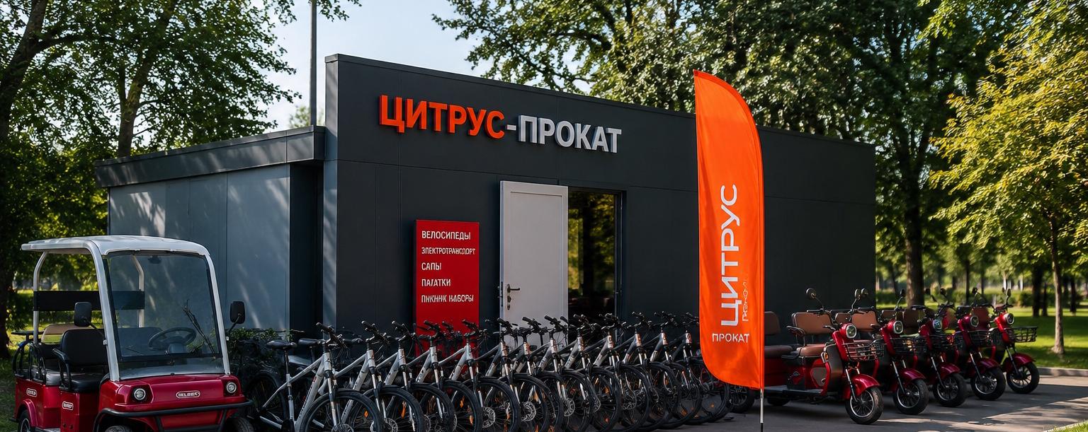 Сеть проката велосипедов и электротранспорта «Цитрус»