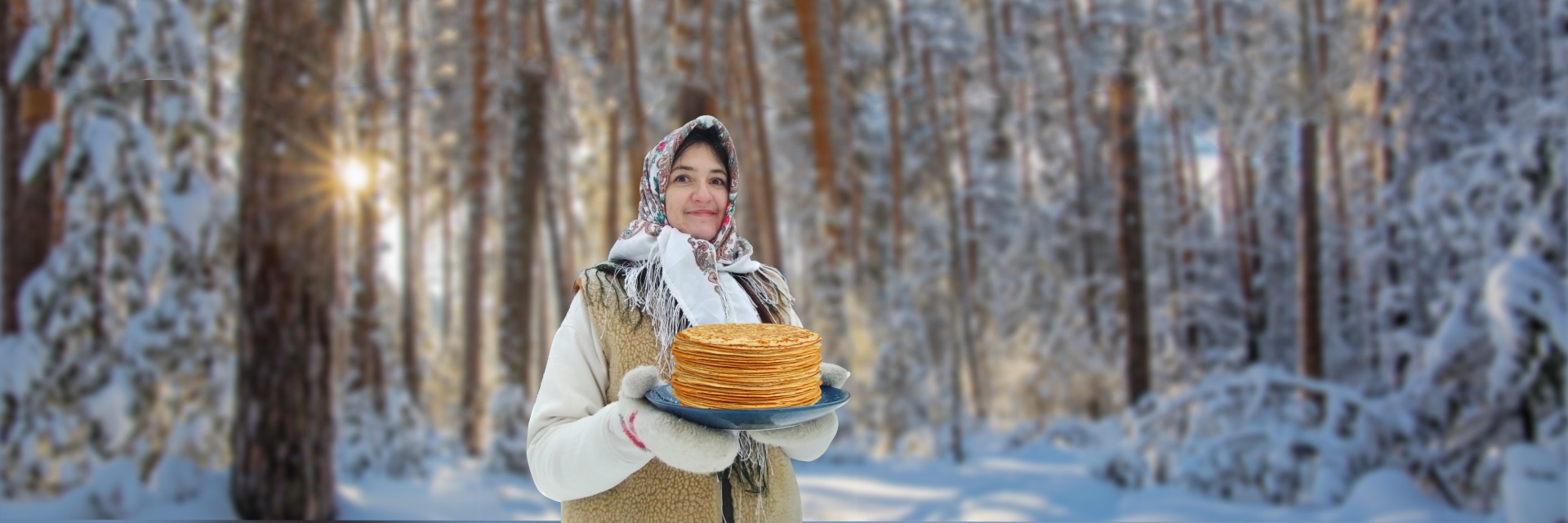 Семейный поход с игрой «Масленица в лесу»