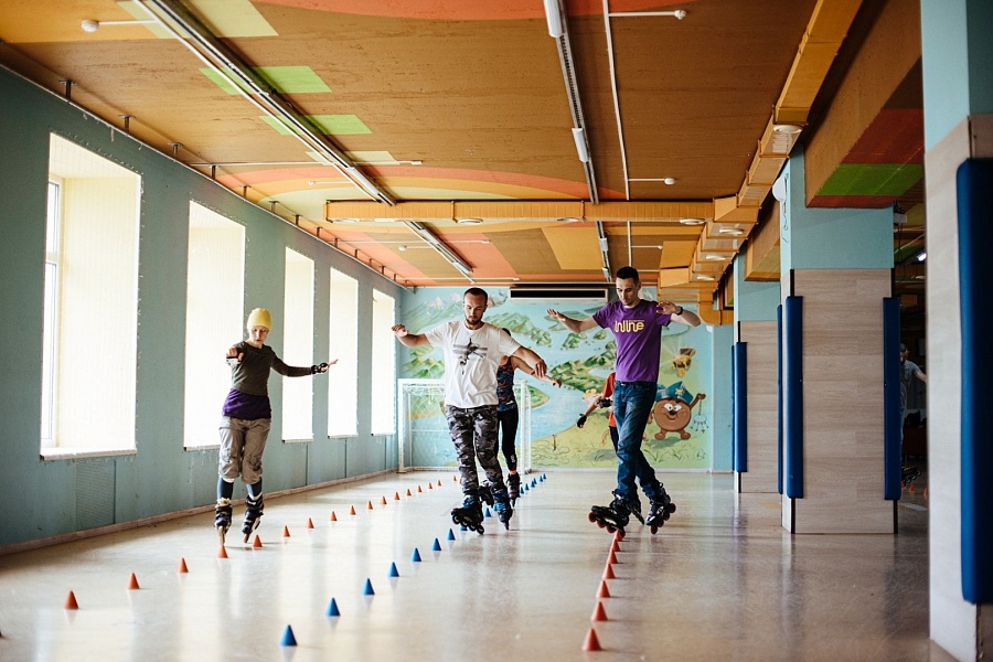 Поход в школу для роллеров INLINE